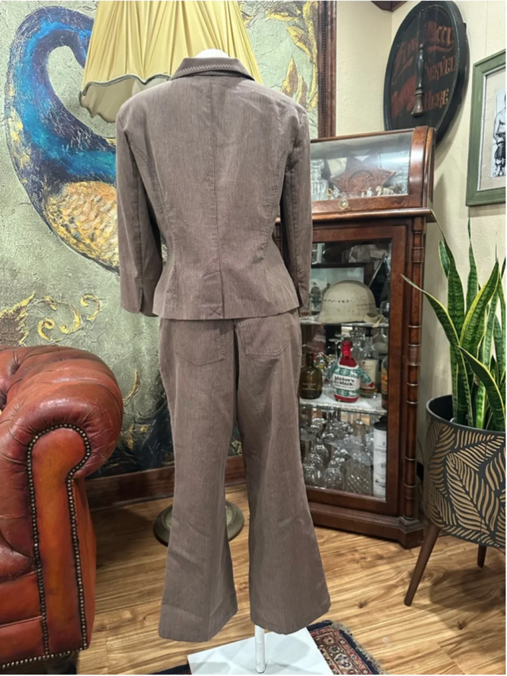 Julie Mitchell Corduroy Pant Suit Set Size 12